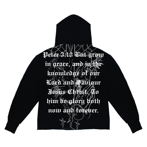 Jesus zipup hoodie